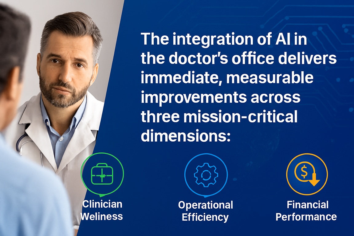 AI in the doctor's office for clinical documentation