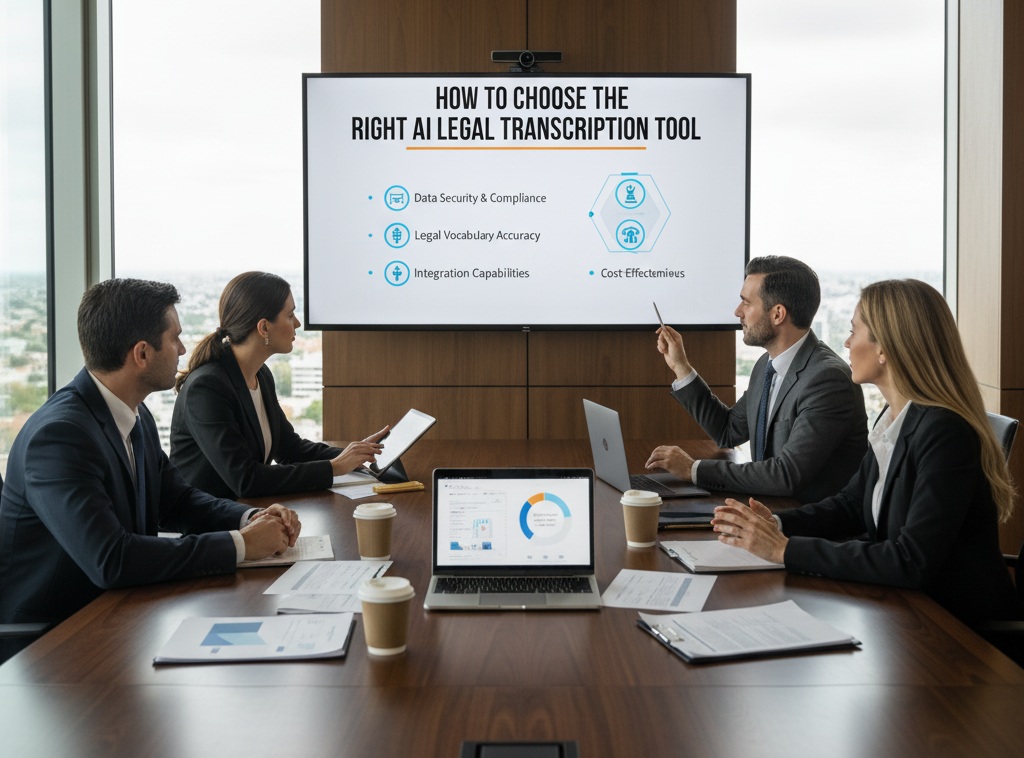 Choosing the Right AI Legal Transcription Tool