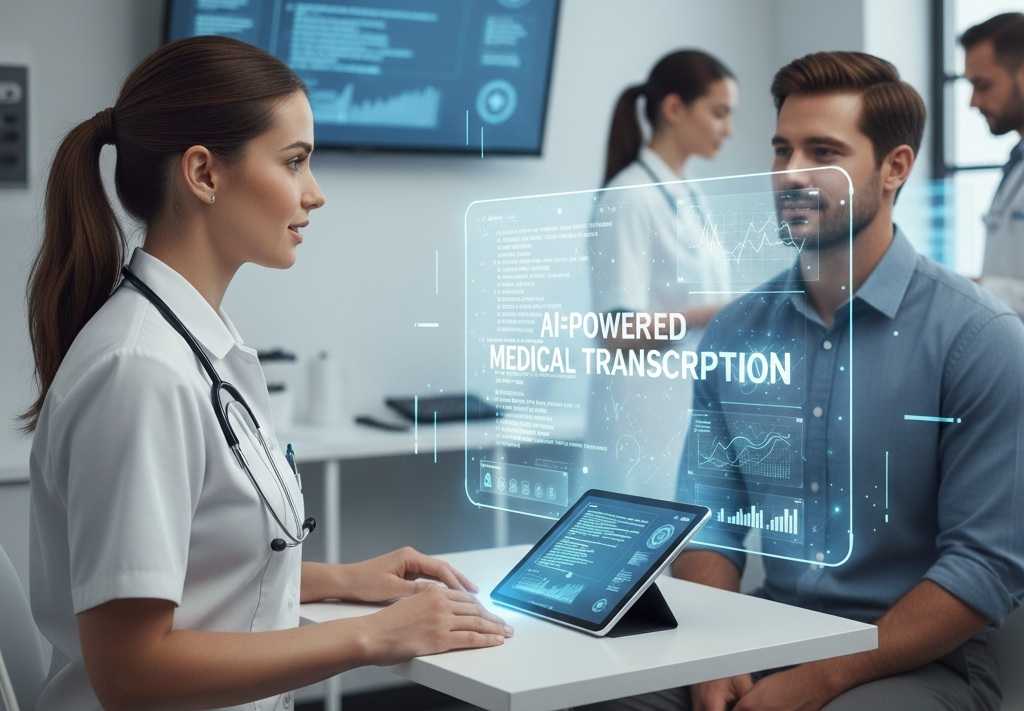 AI-powered medical transcription