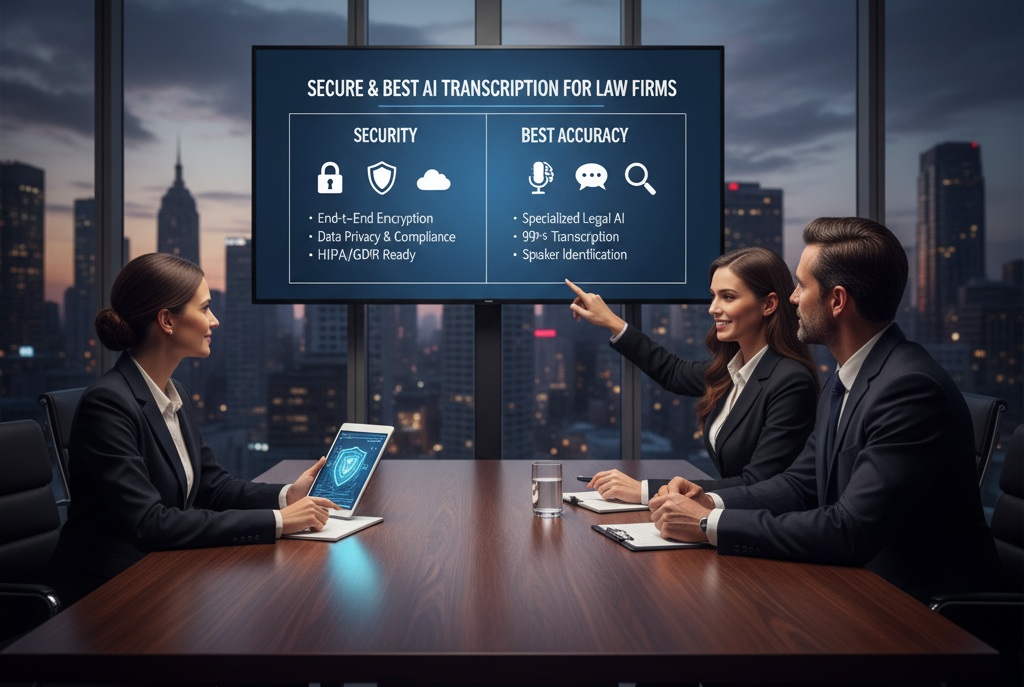 Security & Accuracy in Legal Transcription Services