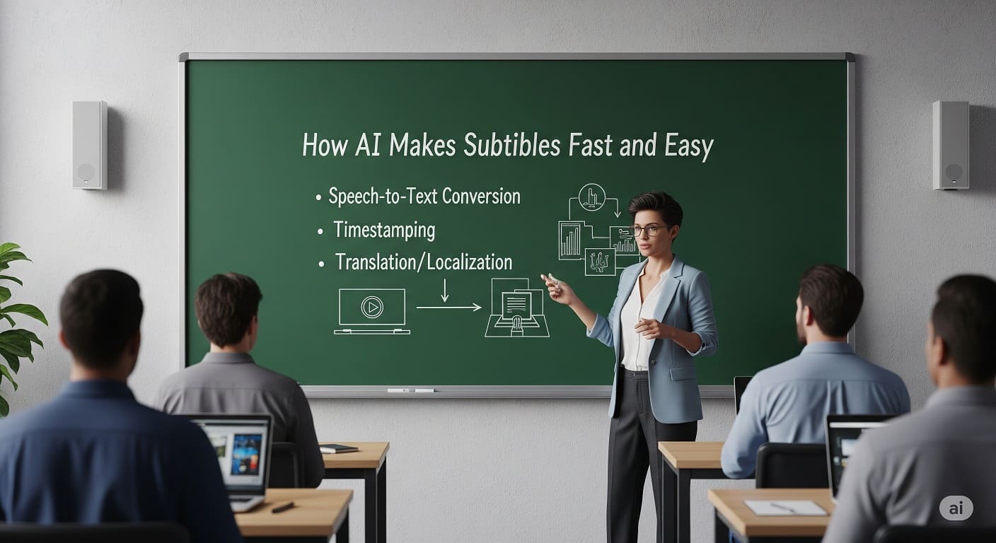 How AI Makes Subtitles Fast and Easy